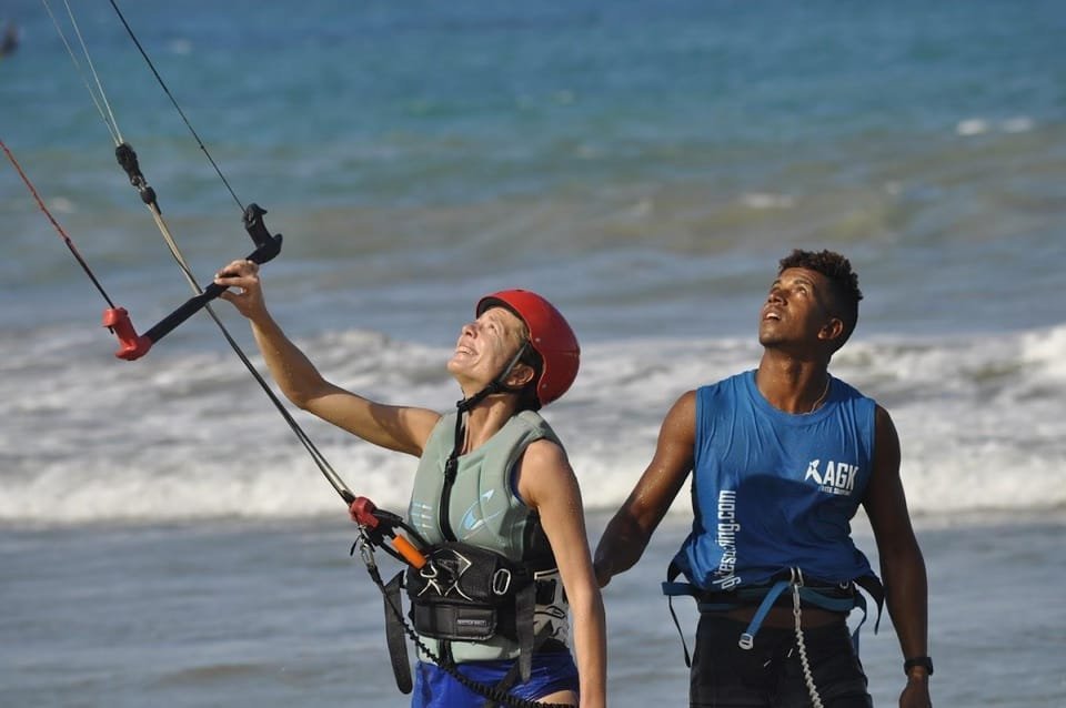Learn to Kitesurf in Cabarete at AGK Kite School - Image 3