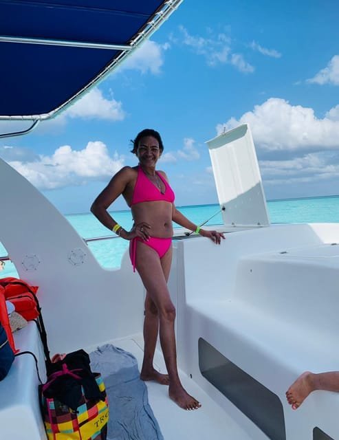 Party boat in catamaran trinity| snorkeling| private beach - Image 2