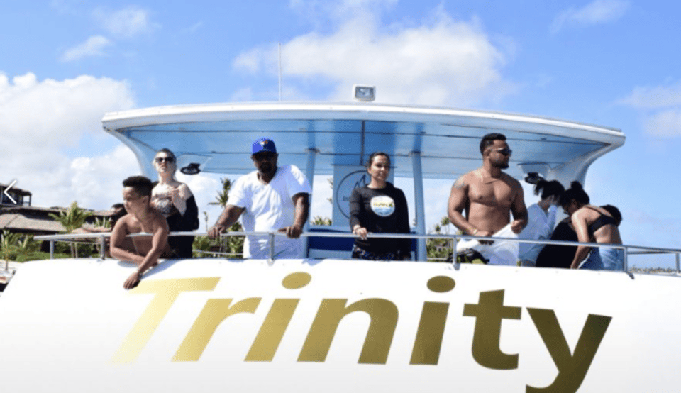 Party boat in catamaran trinity| snorkeling| private beach - Image 8